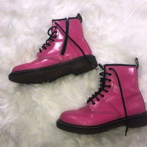 Dr Marten Pink Delaney Size 6